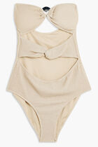 KARL DNA STRAPLESS SWIMSUIT