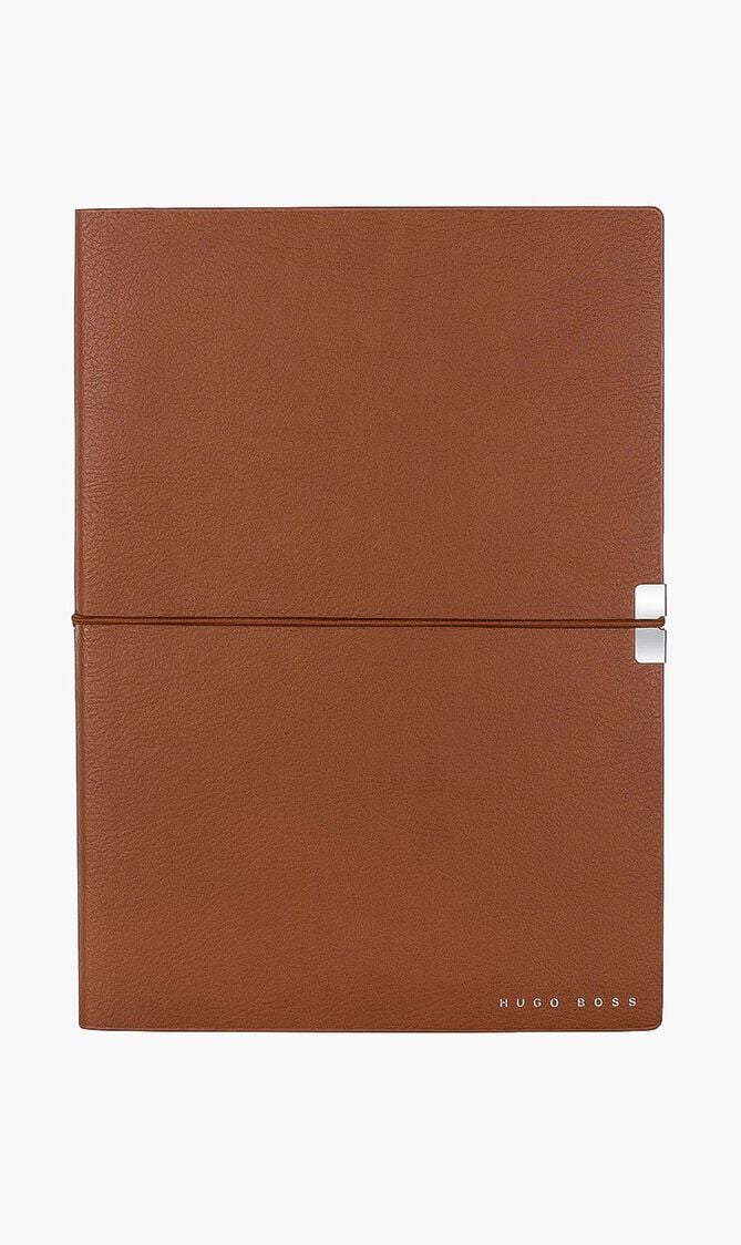 A5 Camel Lined Elegance Notebook