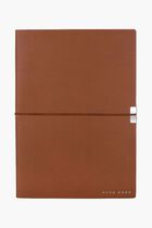 A5 Camel Lined Elegance Notebook