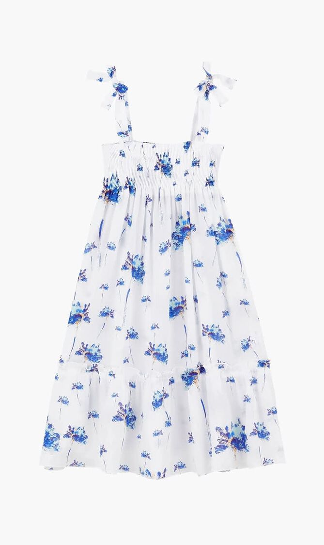 Viscose Shiny Herbier Dress