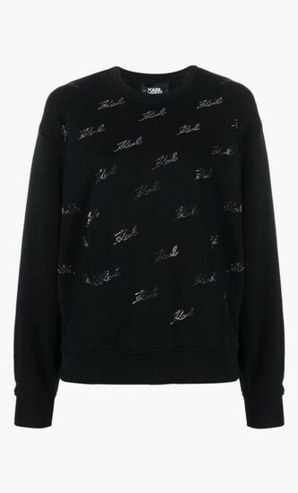 Rhinestone Sweatshirt