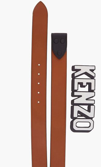 KENZO BUCKLE LARGE REVERSIBLE BELT
