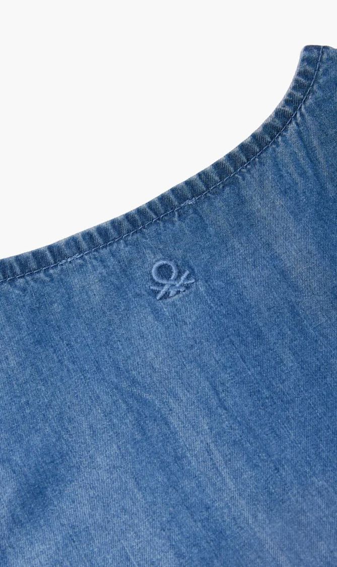 Chambray Shirt Dress