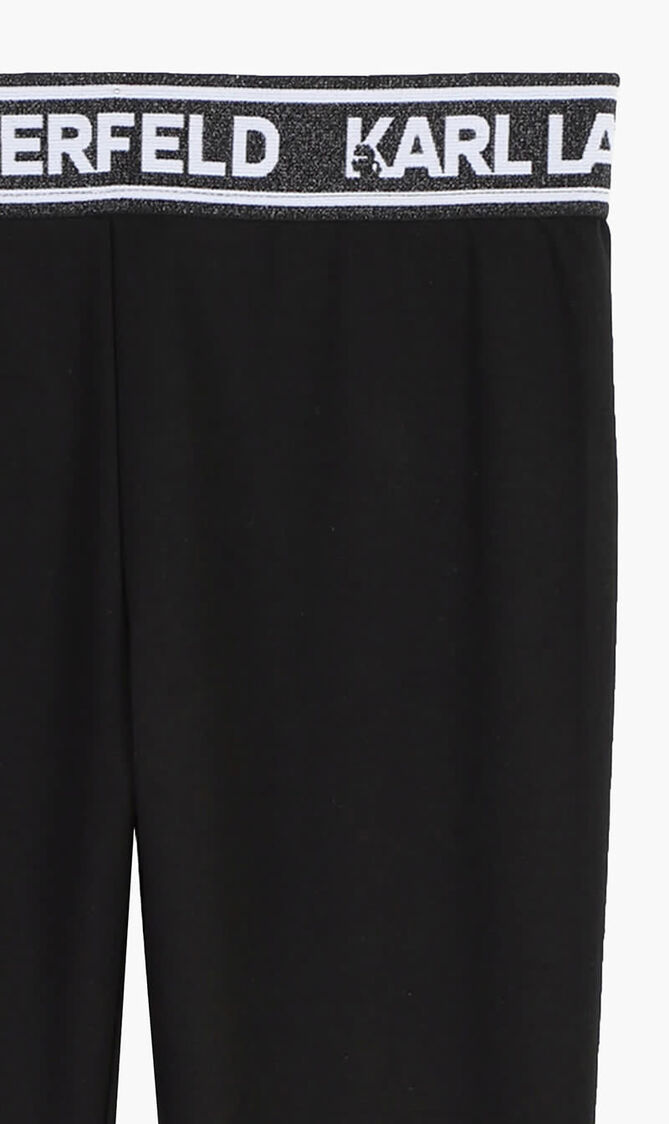 Logo-Waistband Leggings