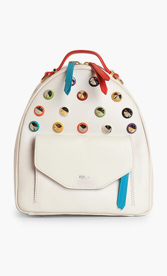 Leather Studded Backpack