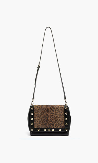 Leopard Glam Crossbody Bag