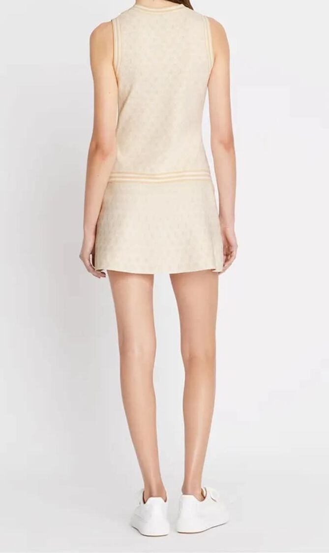 T Monogram Tech Knit Dress