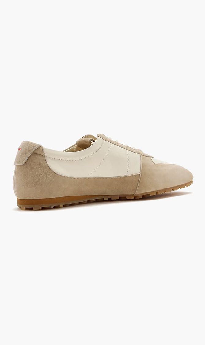 UMA SNEAKER NAPPA KID SUEDE LEATHER CREAMY SAND