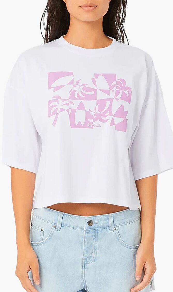 Check Heritage Crop Tee