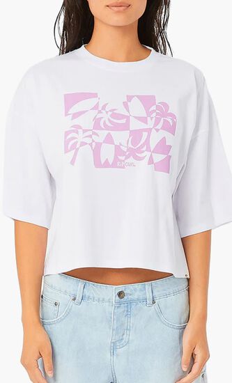 Check Heritage Crop Tee