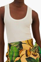Banana Embroidered Tank Top