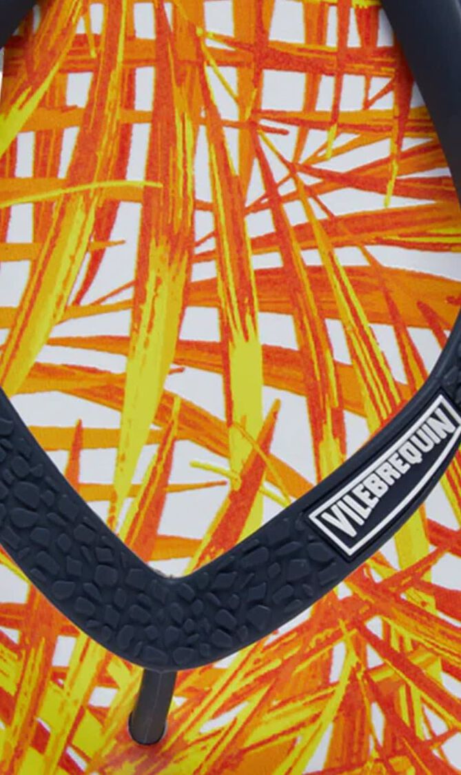 Palm Leaves Flip Flops