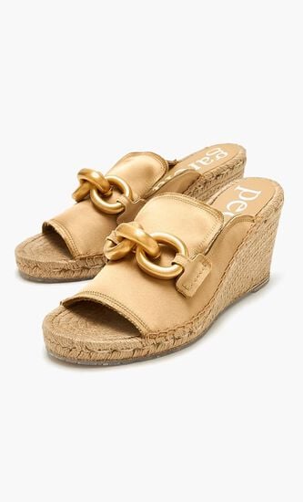 Oliveta Wedge Mules