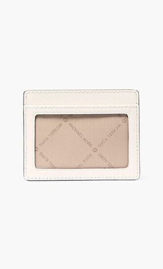 Jet Set Large Saffiano Leather Card Case