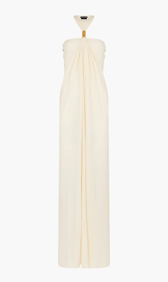 Halterneck Evening Dress