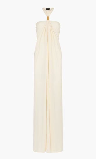 Halterneck Evening Dress