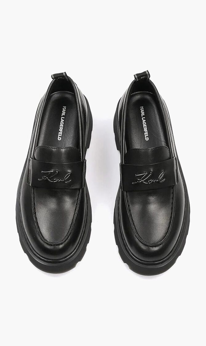 Chain Detail Loafers