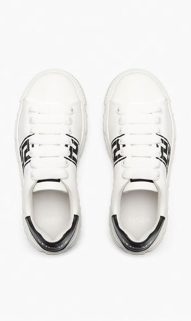 SNEAKER LA GRECA FABRICS+GRECA EMBROIDERY