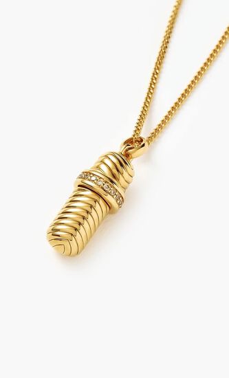 Bottle Ridge Pendant Necklace