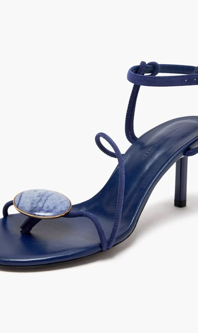 DOMA STONED SUEDE HEEL 65MM