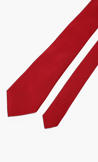 Plain Silk Tie