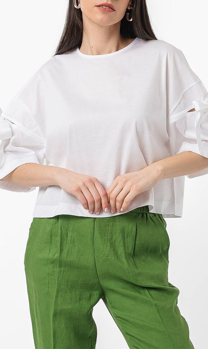 Bow Sleeves Top