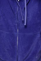 Solid Terry Hoodie Sweatshirt