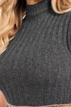 Leather & Rhinestone Chain Belt