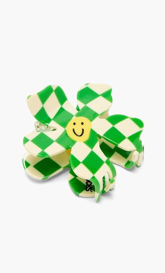 EMS ACCESORIES HAIR CLAWS DAISY GREEN