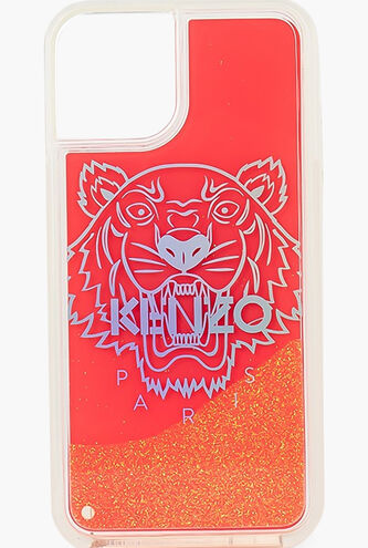 Tiger Head Liquid Glitter iPhone 11 Pro Case