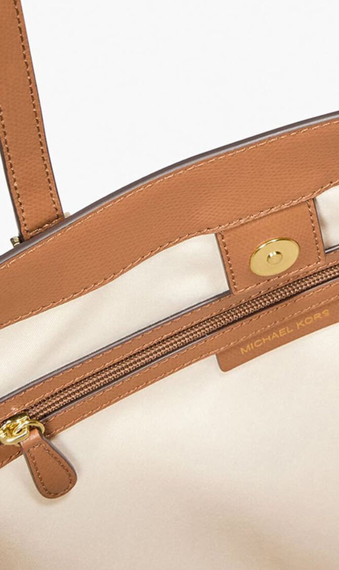 Taryn Large Signature Logo Tote Bag