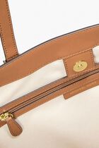 Taryn Large Signature Logo Tote Bag