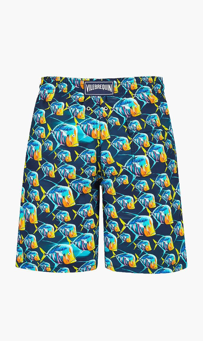 Fish Printed Shorts