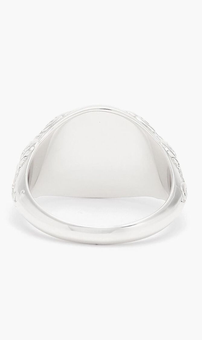 CL SIGNET RING SILVER