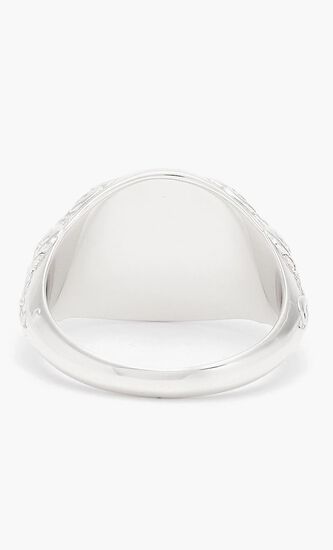 CL SIGNET RING SILVER