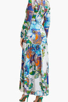 Marciano Silk Long Dress