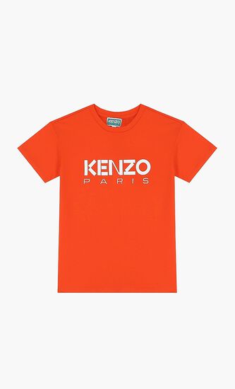 Solid Logo Crew Neck Tshirt