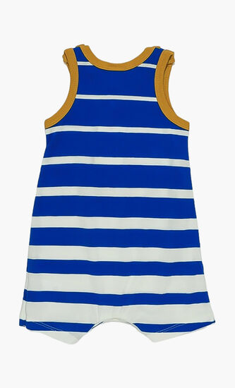 Striped Sleeveless Onesie