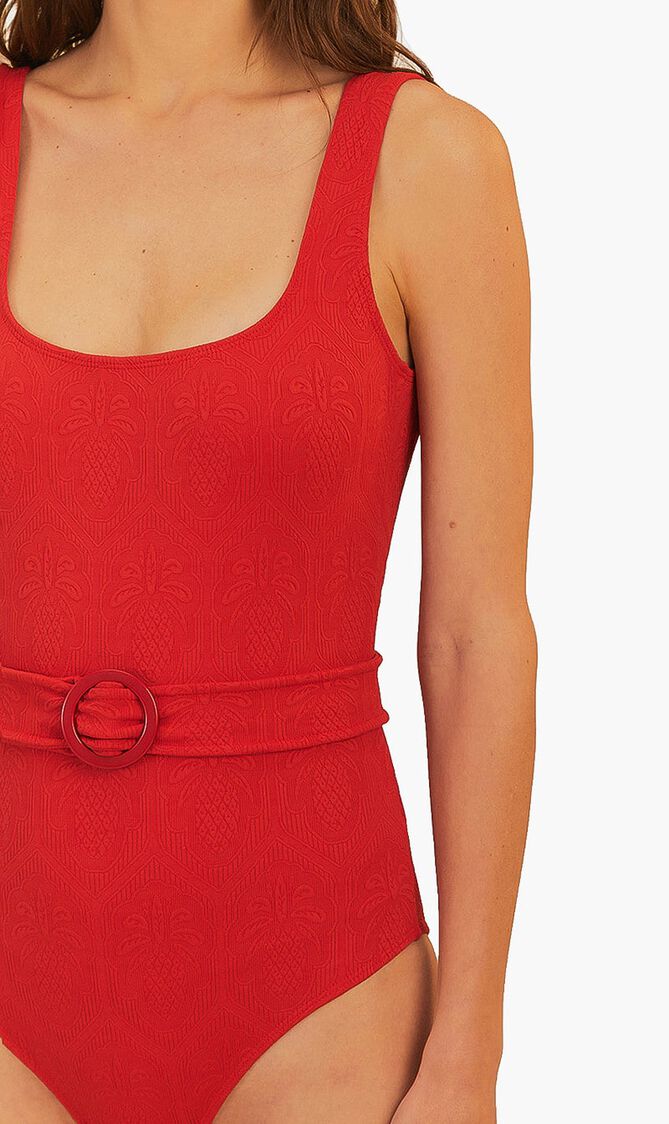 Matelasse Pineapple One Piece