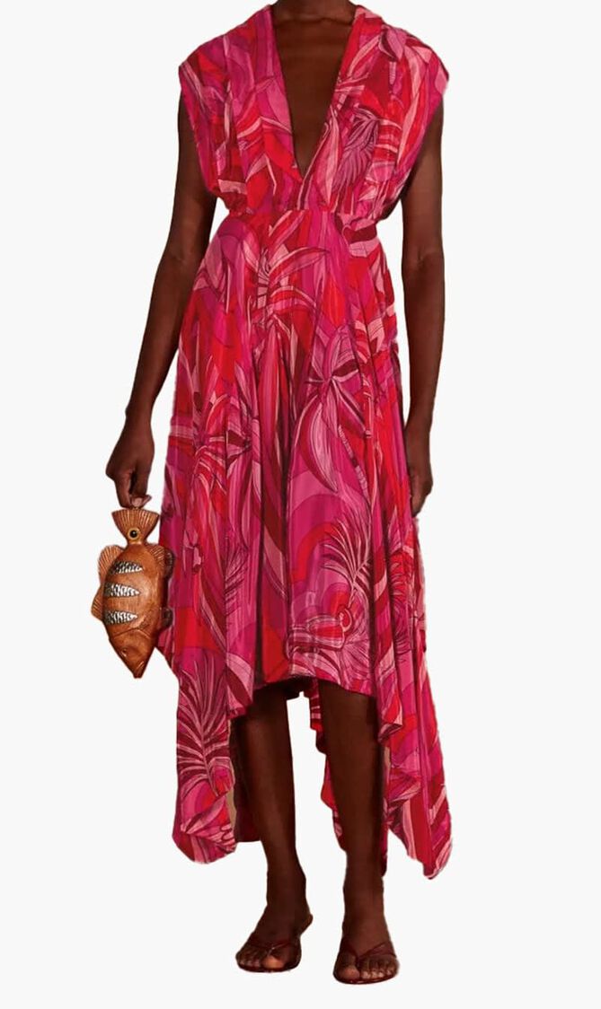 Summer V Neckline Dress