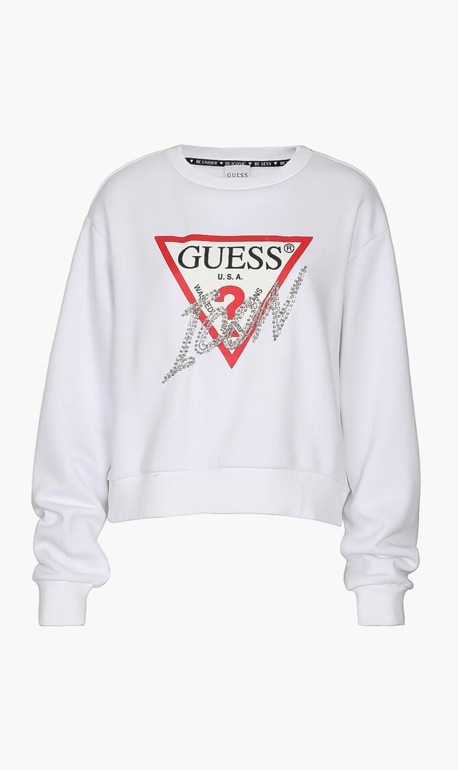 Crystal Logo Sweatshirt