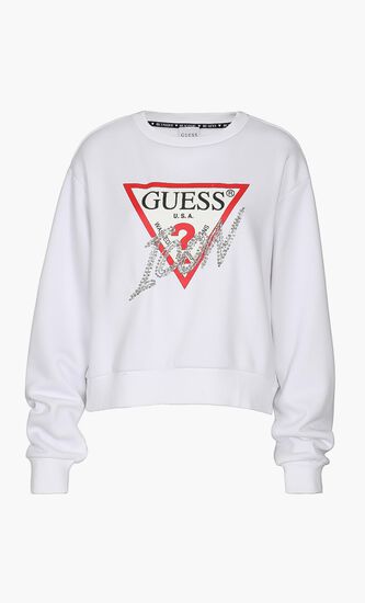 Crystal Logo Sweatshirt