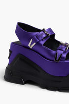 PLAIN DOUBLE PLATFORM SANDAL PLAIN DOUBLE PLATFORM SANDAL