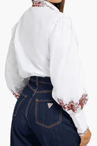 Embroidered Ravin Top