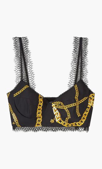 Chain Print Bralette