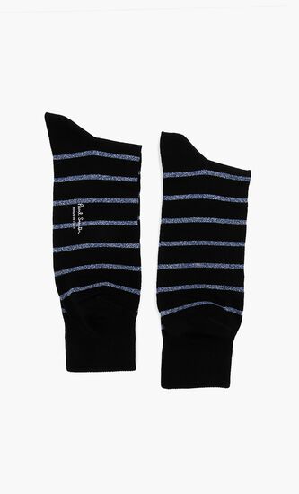 Striped Lurex Socks