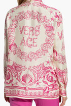 FORMAL SHIRT UNDERWATER BAROCCO BICOLOUR FOULARD ON SILK TWILL