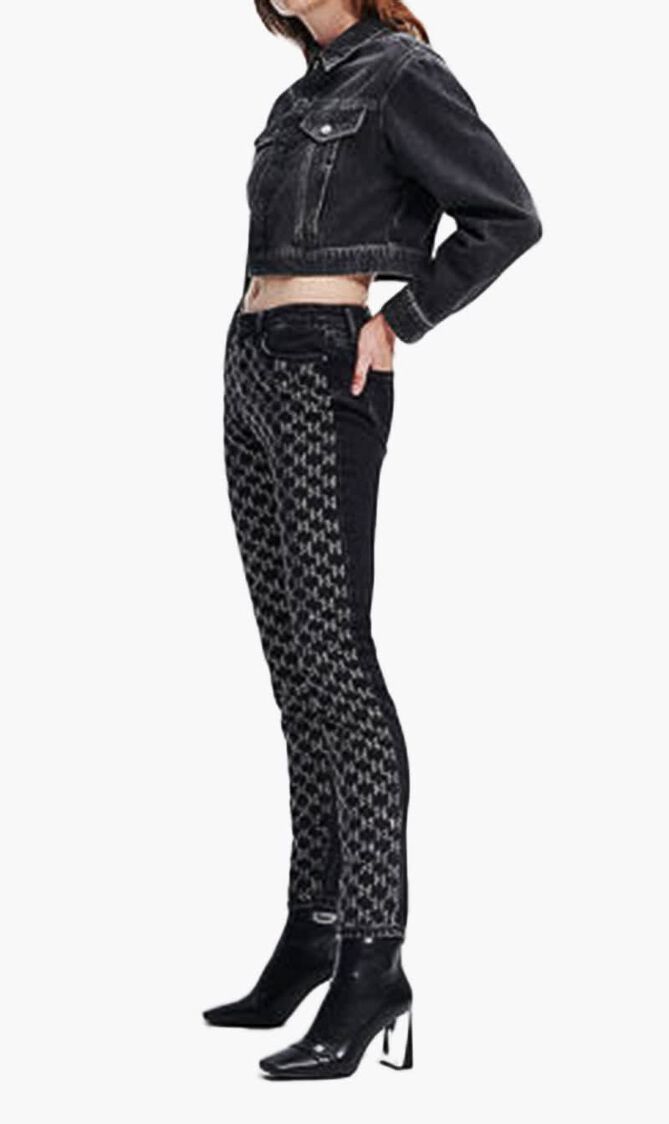 Jeans with Rhinestones