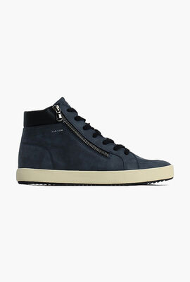 Blomiee High Top Leather Sneakers