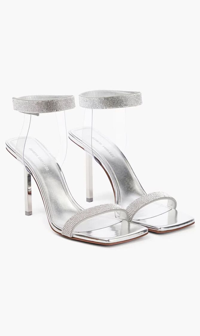Rih Mirrored Sandals